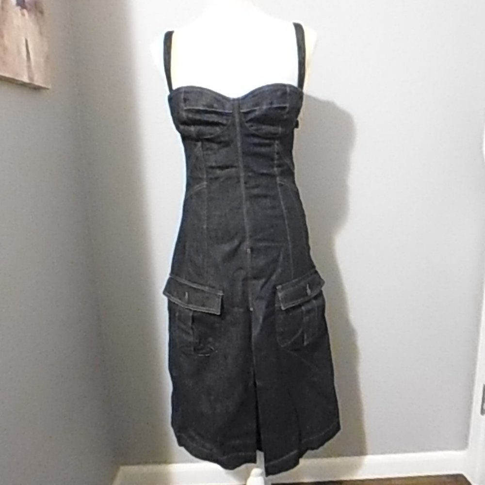 Alexander McQueen denim jumpsuit